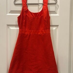 Mauve Scarlet Sleeveless Mini Dress